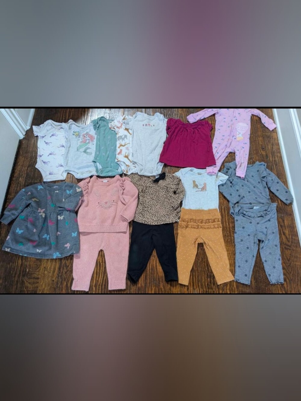 Toddler Girls Size 12 Month Clothing LOT